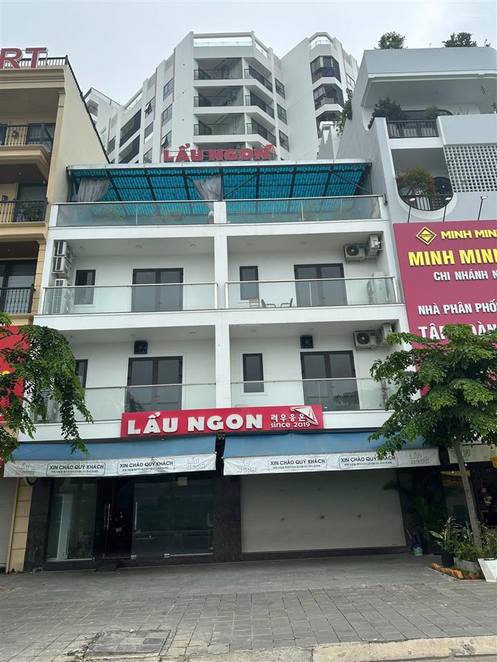 Cho thuê nhà 4 tầng vành đai 2 phước long ngang 12m view sun group