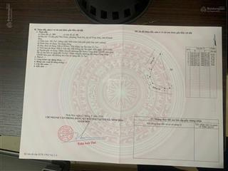 Bán nhanh lô đất thổ cư ninh đa sáp nhập p ninh hòa dt 101.7m2 đường betong giá 300 tr  0914 887 ***