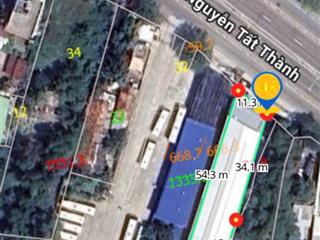 Gia đình cần bán lô đất 600m2 đang làm showroom mặt tiền nguyễn tất thành nha trang khánh hoà