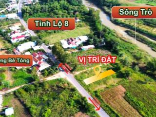 Chính chủ cần bán gấp đất mặt tiền đt8 diên khánh qh 42m2 full thổ sau giáp sông giá tốt