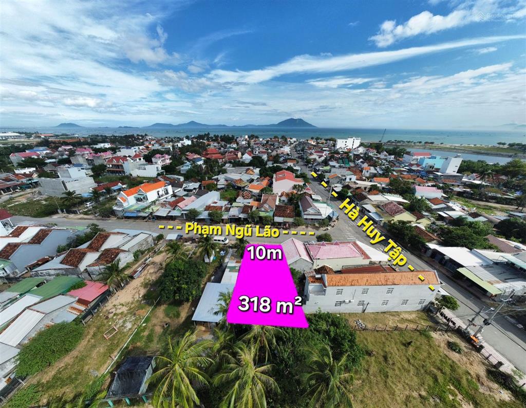 Bán lô đất mặt đường kinh doanh  phạm ngũ lão  vạn giã  vạn ninh  318m2  4 tỷ