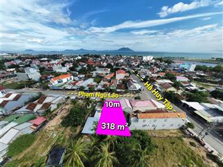 Bán lô đất mặt đường kinh doanh  phạm ngũ lão  vạn giã  vạn ninh  318m2  4 tỷ