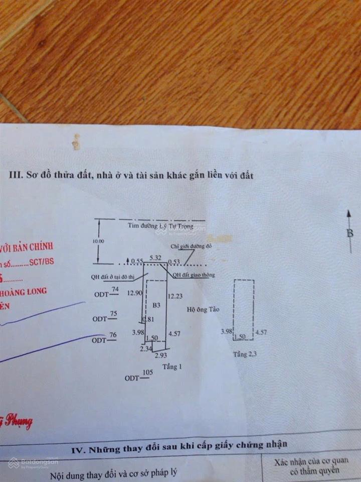 Nhà mặt tiền lý tự trọng vị trí kinh doanh bán 19,7 tỷ
