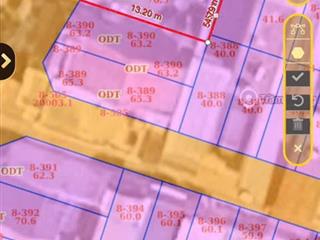 Đất mặt đường nguyễn địa lô 70m2 ngang 5.7m