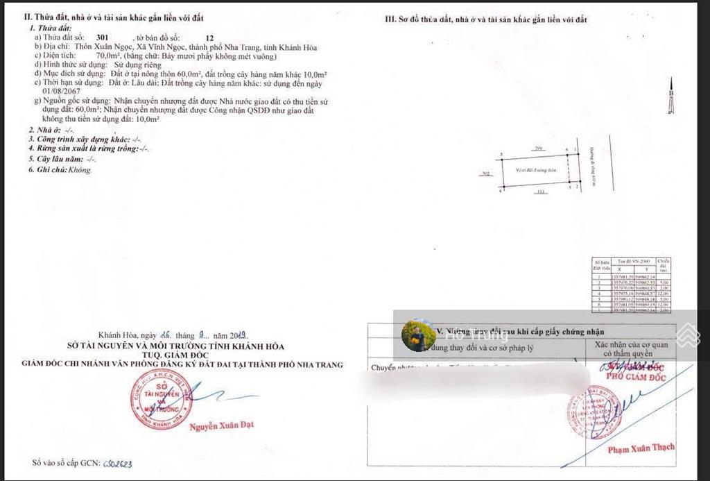 Lô đất đẹp còn sót lại 1.7 tỷ ở hòn thơm, vĩnh ngọc