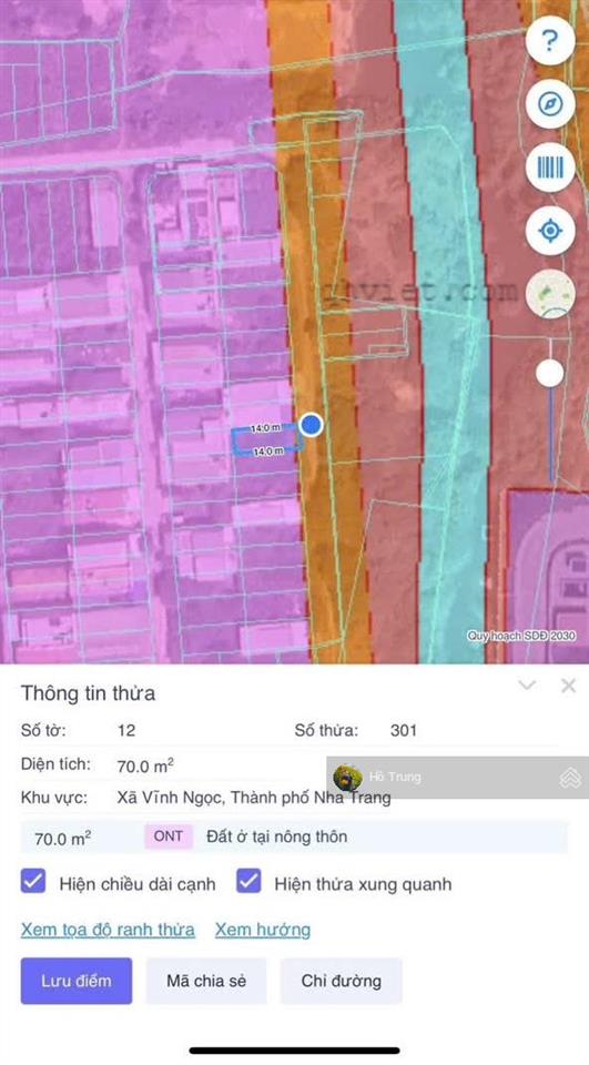 Lô đất đẹp còn sót lại 1.7 tỷ ở hòn thơm, vĩnh ngọc
