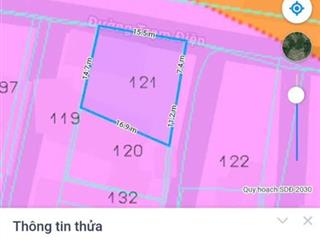 Bán mảnh đất đẹp 2 mặt đường có thổ cư, mặt đường hòn nghê, vinh ngọc. phù hợp chia lô