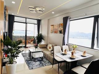 Cần bán căn hộ napoleon nha trang, căn góc view ôm trọn biển và thành phố, 3pn 2wc full nội thất