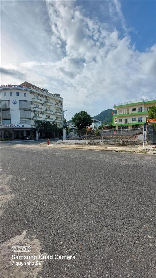 Bán đất biệt thự diện tích 580 m2 lô góc 2 mặt tiền đường 20m&16m tại hòn xện, vĩnh hòa, nha trang