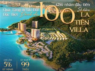 Chính thức nhận booking la tiên villas, nha trang biệt thự nghỉ dưỡng siêu sang giá chỉ từ 12,7