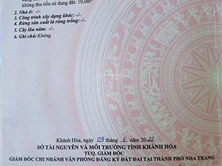 Bán lô đất đường b5 hòn thơm  thôn xuân ngọc  xã vĩnh ngọc  tp. nha trang. dt 70m2 giá 1,58 tỷ