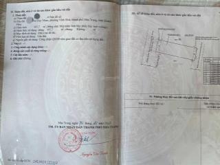 Bán lô đất mặt tiền đường sử huy nhan  p. vĩnh hòa  tp. nha trang, giá 8 tỷ