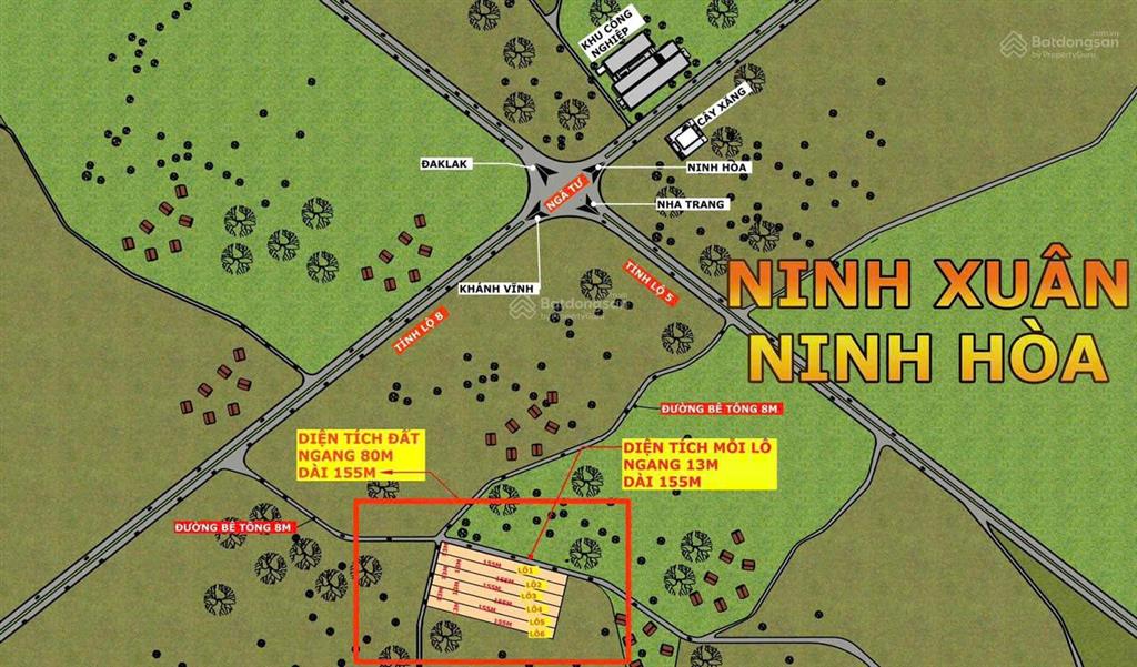 Bán đất vườn khu công nghiệp ninh xuân đối diện khu công nghiệp