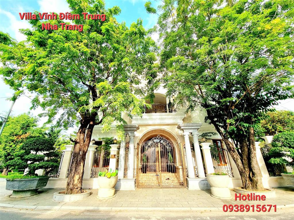Chính chủ bán biệt thự cao cấp tại khu vĩnh điềm trung, góc 2 mặt tiền, 293m2, 3 tầng, 29 tỷ, có sổ