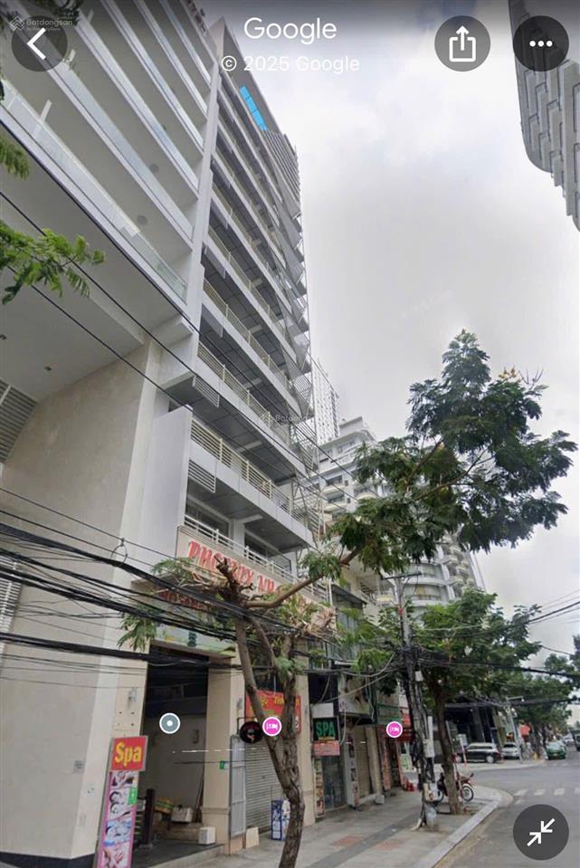 Bán khách sạn mặt tiền đường biệt thự khu phố tây nha trang
