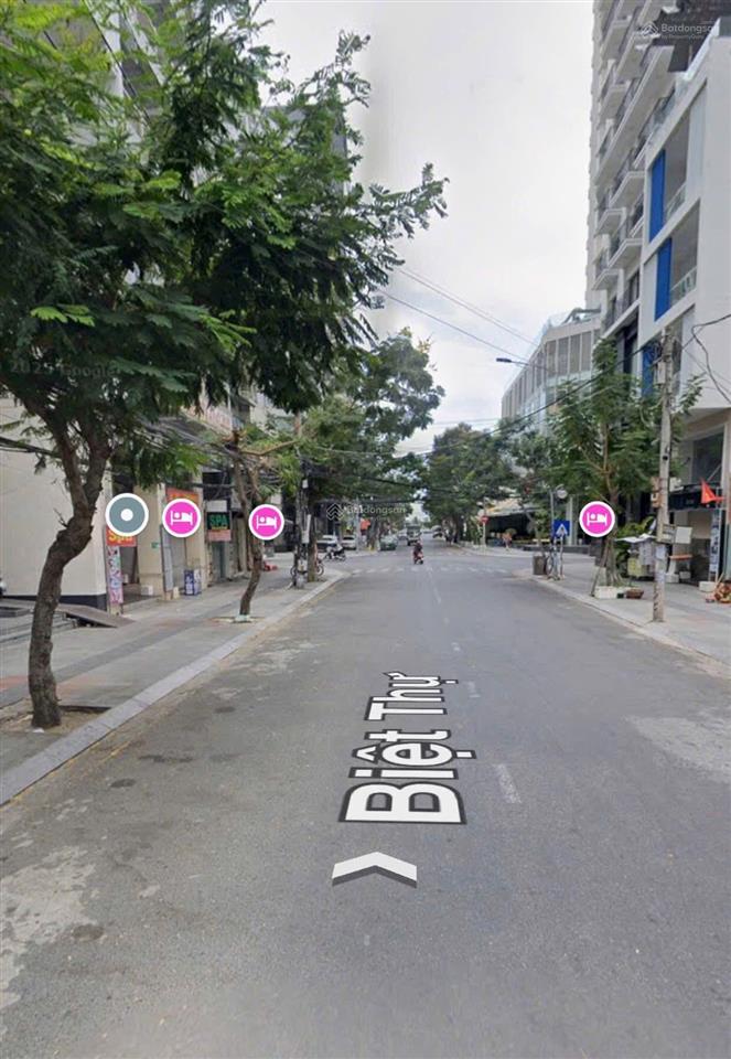 Bán khách sạn mặt tiền đường biệt thự khu phố tây nha trang