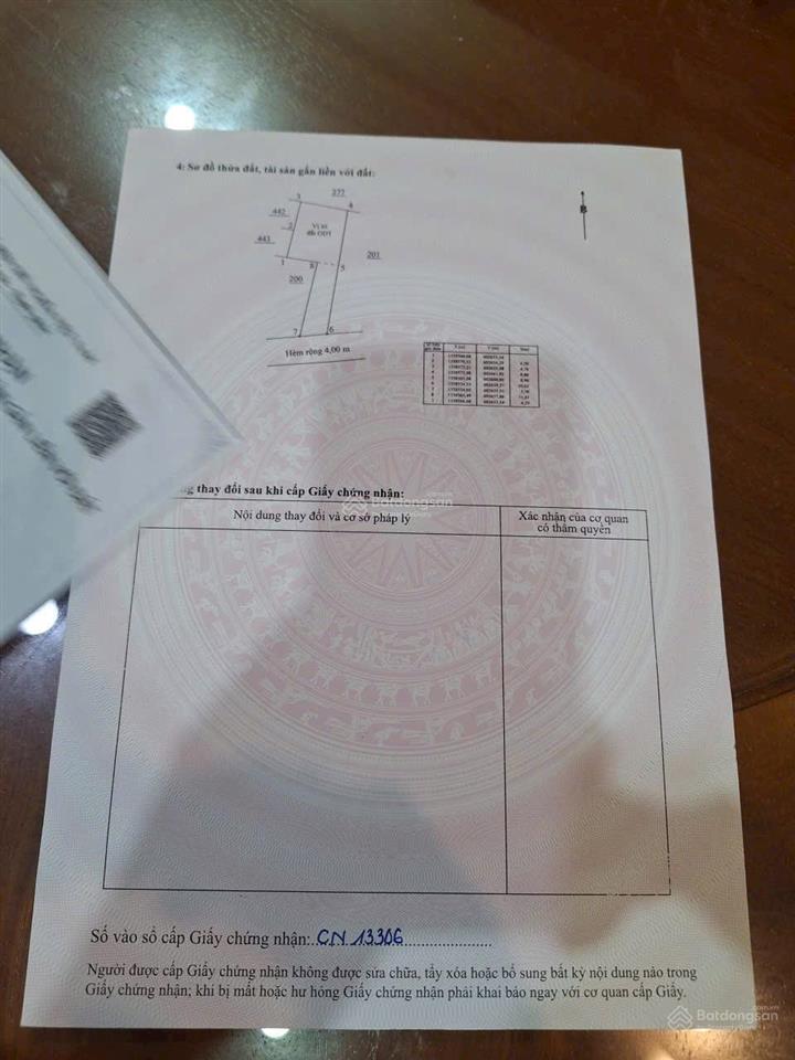 Bán đất hẻm mai xuân thưởng, vĩnh hoà, nha trang. dt 100m2 (đất nở hậu) h. nam  giá 4 tỷ