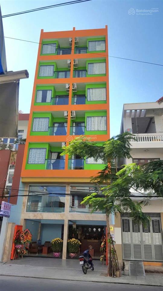 Cần bán 32 tỷ. ks 7 tầng có 28p kd, đường dương hiến quyền, vĩnh hoà, nha trang. dt 196,4m2.