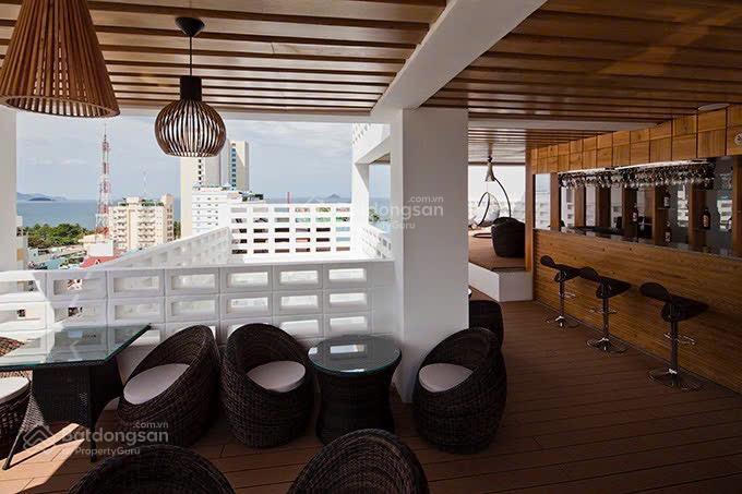 Bán ks 13 tầng đường trần quang khải, lộc thọ, nha trang. dt 203m2 (ngang 9m) có 50p kd  giá 95 tỷ