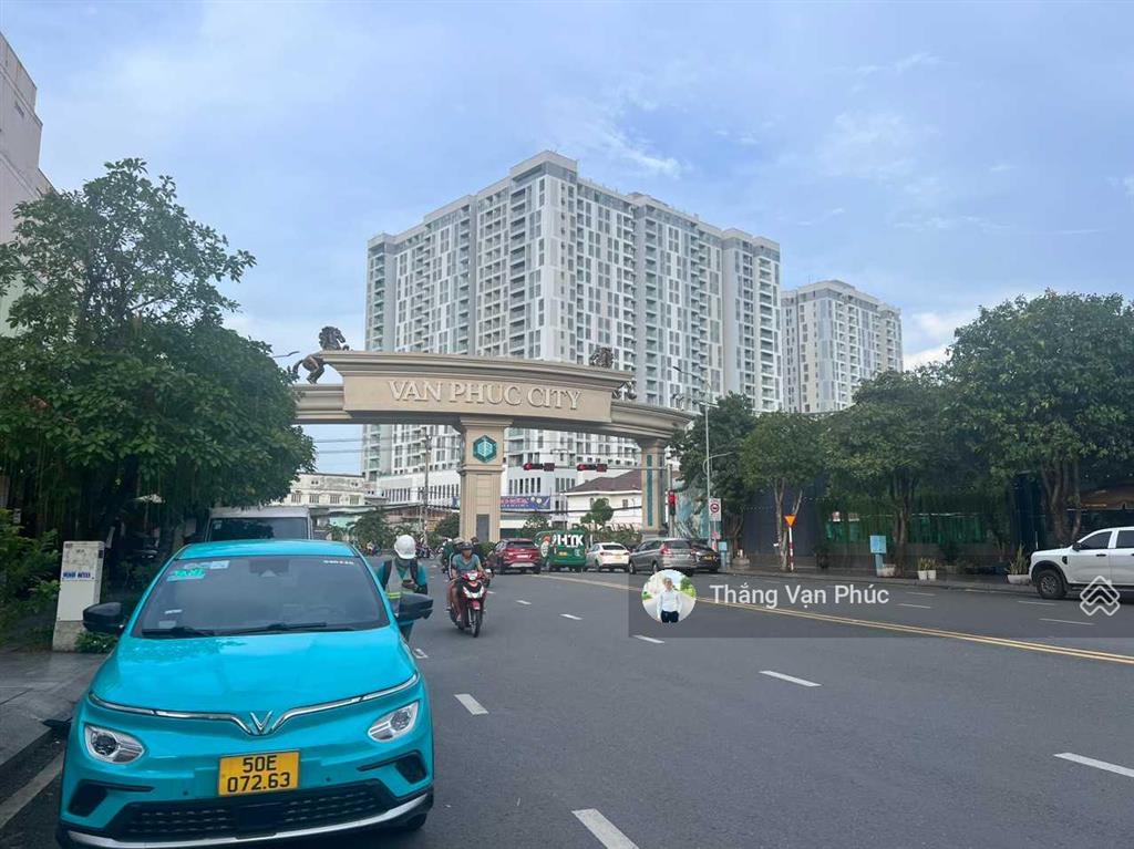 Lô đất siêu đẹp mặt tiền đinh thị thi 4,3x16m, kđt vạn phúc, kinh doanh tốt, xây 5 tầng