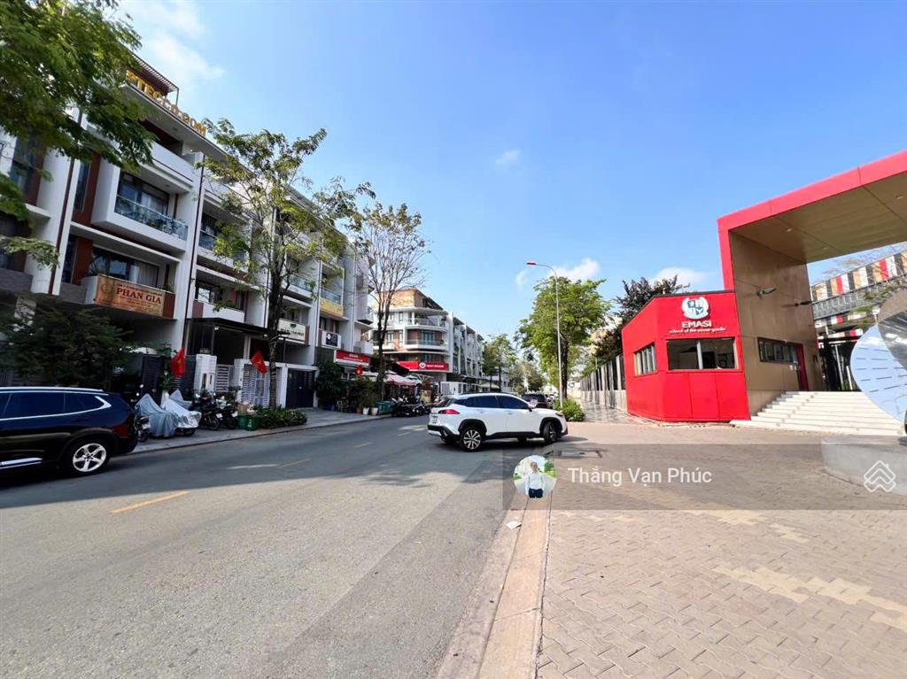 Chủ bán căn nhà đường số 3, gần trường học emasi, 5x23m hầm 4 tầng, có thang máy, sổ hồng riêng