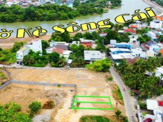 Đất mặt tiền đường 7m cách uỷ ban phường tây nha trang 500m,gần bờ kè sông cái .