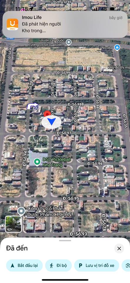 Chính chủ bán lô đất 48lk511 mỹ gia gói 5 nha trang  giá 5.6 tỷ 100m2 hướng tây nam