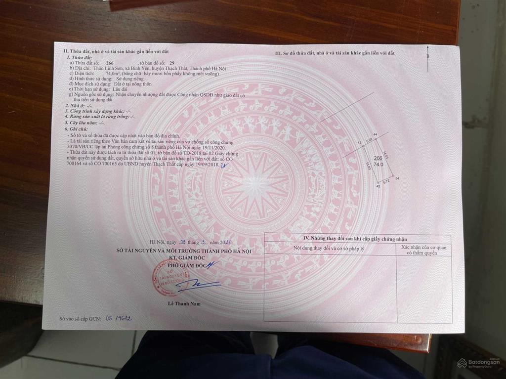 Bán đất hoà lạc gần đại học quốc gia hà nội vốn 1.980 tỷ, 0986 853 ***