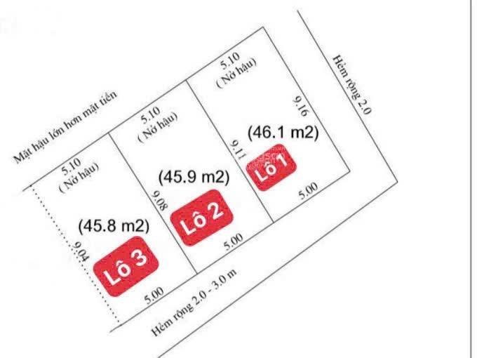 Bán đất hẻm 830 lê hồng phong, nha trang, ngay khu dân cư hiện hữu, đầu tư sinh lời cao