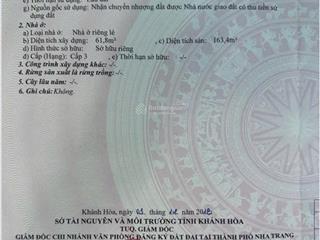 Chính chủ nhờ bán nhà 3 tầng hẻm nguyễn chích,vĩnh hoà, diện tích 100m2, ngang 5m. giá chỉ 4.3 ty