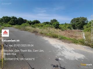 Đất full thổ cư mặt đầm cam thành bắc giáp cam đức 147m2 giá 1tỷ764. gọi ngay 0969 876 ***