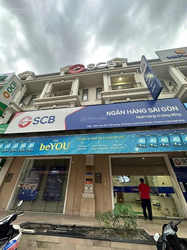 Bán mặt tiền phổ quang phú nhuận, 92m2 ngang 6m, 4 tầng, có hỗ trợ vay bank , có hợp đồng thuê 90tr