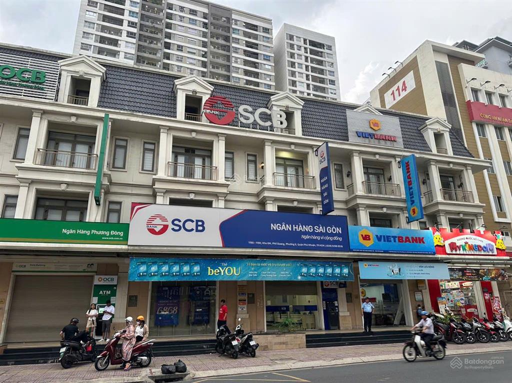 Bán mặt tiền phổ quang phú nhuận, 92m2 ngang 6m, 4 tầng, có hỗ trợ vay bank , có hợp đồng thuê 90tr