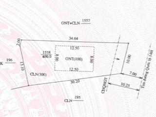 Đất mặt tiền 10m đường quốc lộ 14h, hợp làm nhà vườn, đầu tư lâu dài
