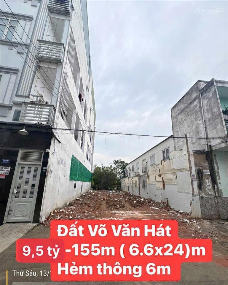 Bán đất mặt tiền võ văn hát giá 9.5 tỷ/148m2