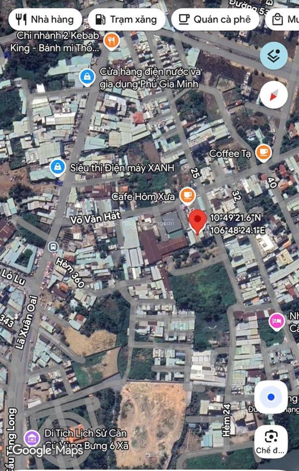 Bán đất mặt tiền võ văn hát giá 9.5 tỷ/148m2