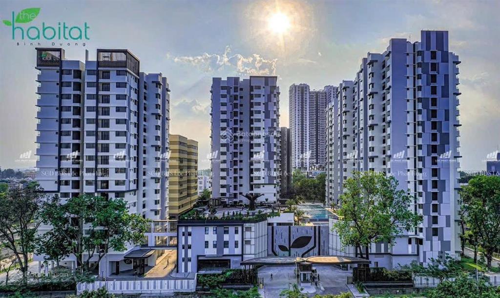 Căn hộ the habitat giá 2,399 tỷ/2pn  2wc nhà đẹp tặng nội thất