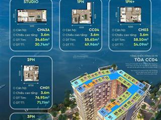 Còn 2 căn góc siêu đẹp 3 phòng ngủ của the charm view trực tiếp nhìn ra pháo hoa, lễ hội, show diễn