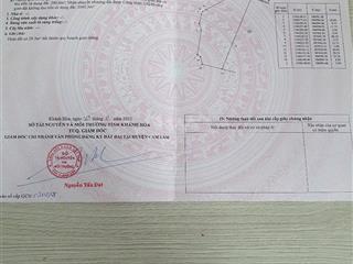 Bán lô đất mặt đường nhựa lớn suối cát, cam lâm, khánh hòa. đất cực đẹp, giá tốt. 0905 211 ***