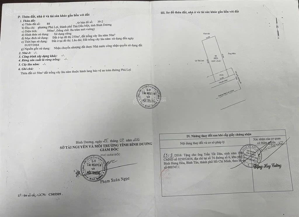 Bán kho tại đường phú lợi, phú lợi, thủ dầu một, bình dương, 22 tỷ vnd, 300m2 đẹp, nhiều tiện ích