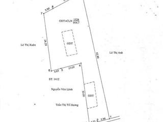 Bán đất 909 m2 giá cực chất tại phú lợi, thủ dầu một, bình dương