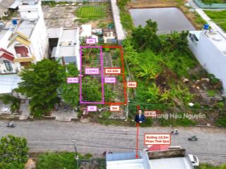 Đất phan thái quý, rạch giá kế 4 trường học và chợ phú cường, lộ 20m, 5x28m, full thổ cư, tây bắc