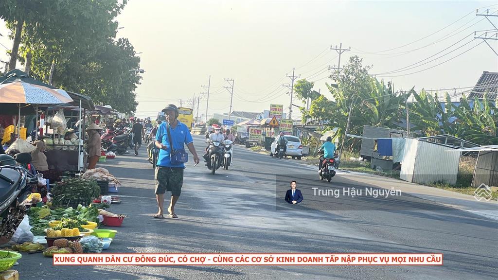 10 nền duy nhất tại khu công nghiệp thạnh lộc. lộ ô tô 6m, 5x30m, thổ cư, sổ riêng, giá đầu tư