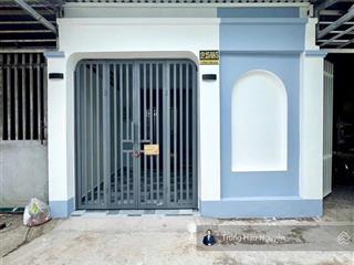 Nhà mới hẻm 25 lương văn can  phường an bình (cũ) lộ 4m, 4.2x20m, thổ cư, 2 ngủ 2 toilet,
