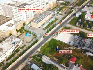 Cho thuê 360m2 đất nguyễn thị minh khaicổng sau bệnh viện đa khoa kg. lộ 8m lề 5m, 9x40m, nền cao