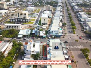 Đất lâm quang ky đối diện công an tỉnh, kế góc phan thị ràng, lộ 10m lề 5m, 4.6x27m, thổ cư, shr