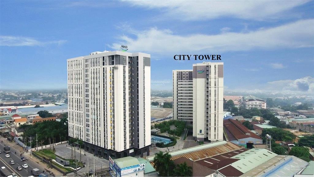 Bán căn hộ city tower, mặt tiền quốc lộ 13 thuận an, bình dương. 50m2 1pn giá 950 triệu