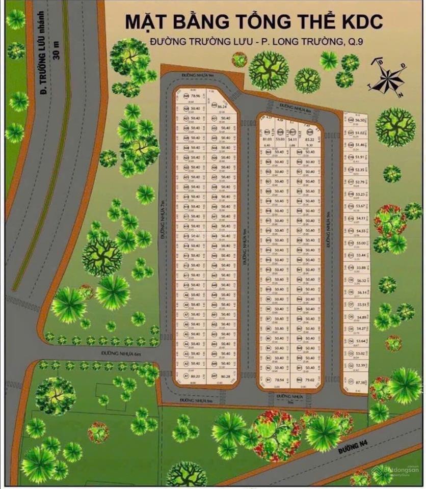 Bán nhà dự án eco .6 đường trường lưu, phường long trường, quận 9 cũ
