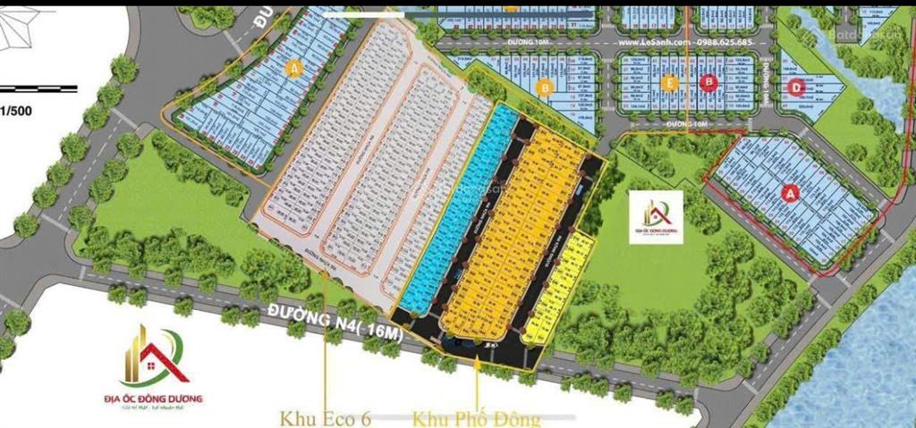 Bán nhà dự án eco .6 đường trường lưu, phường long trường, quận 9 cũ