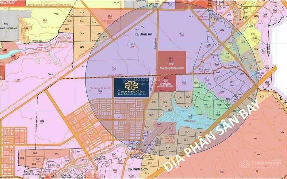Đất nền kđt century city sb long thành đặc biệt có lô góc vị trí đẹp, khách cắt lỗ 30% 0949 610 ***